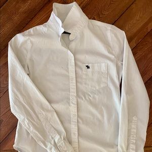 Abercrombie & Fitch White Button Up